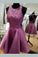 Charming Open Julianne Homecoming Dresses Back Appliques Dress Short Sexy Party Dress 144