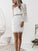 One Shoulder Sheath Short Dress Fashion Party Dress Tiffany Homecoming Dresses Lace 1731