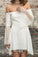 White With Short Marlene Homecoming Dresses Lace 18461