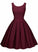 Womens Clare Cocktail Homecoming Dresses Elegant Round Neck 1950s Retro Dress Pleated 2024