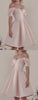 Short Elva Satin Cocktail Homecoming Dresses Corset Party Dress 22312