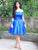Princess Off The Shoulder Blue Short Long A Line Homecoming Dresses Skyla Sleeves 2329