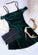 Short Hunter Green Homecoming Dresses Mariah 2997