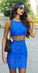 Homecoming Dresses Lace Pru Royal Blue Two Piece With 3400