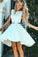 High Low Homecoming Dresses Adyson White 340