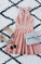 Chic Blush Skater Dress Backless Pleated Valery Homecoming Dresses Halter Short Dress 4025