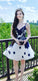 Short Lace Ellen Homecoming Dresses Spaghetti Straps Short White With Navy Blue Appliques Party Dresses 4302