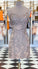 Champagne Homecoming Dresses Eleanor Lace Short Cheap 5185