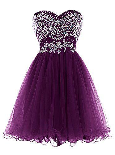 Jaylah Homecoming Dresses New Arrival Grey Tulle With Crystal 5667