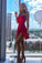 Red Red Style Reyna Homecoming Dresses Simple 8488