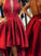 A-Line/Princess Sleeveless Homecoming Dresses Aryana Satin Halter Asymmetrical Dresses
