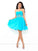 A-Line/Princess Sweetheart Pleats Sleeveless Mallory Homecoming Dresses Chiffon Cocktail Short Dresses