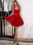 A-Line/Princess Sleeveless Square Ruched Homecoming Dresses Lillianna Satin Short/Mini Dresses