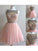 A-Line/Princess Sleeveless Scoop Beading Short/Mini Alondra Homecoming Dresses Tulle Dresses