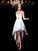 A-Line/Princess Sweetheart Beading Cocktail Homecoming Dresses Phoenix Chiffon Sleeveless High Low Dresses